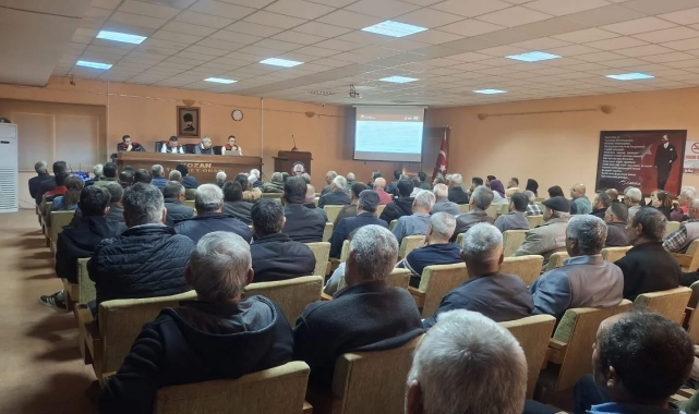 Kırsal kalkınma destekleri bilgilendirme toplantısı yapıldı