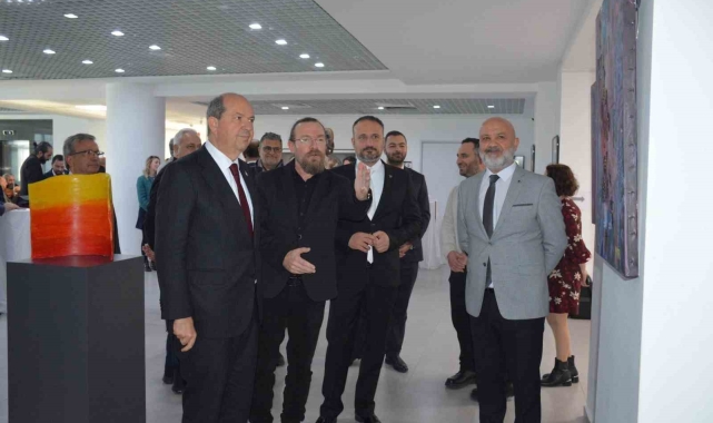 KKTC Cumhurbaşkanı Ersin Tatar, 8 Mart Dünya Kadınlar Günü Sergisi'nin açılışını yaptı