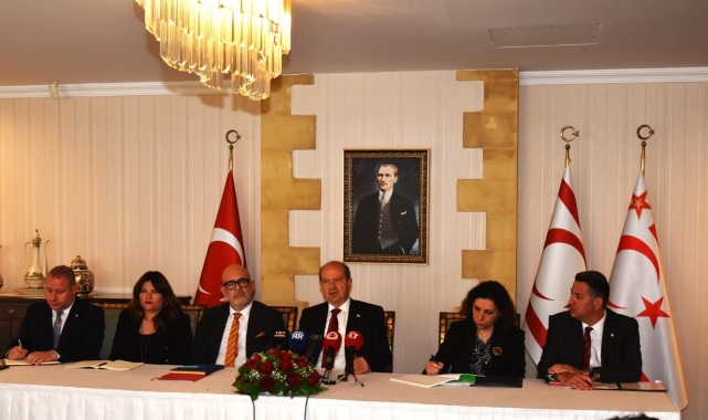 KKTC Cumhurbaşkanı Tatar: "Artık Kıbrıs'ın geleceği konuşulmalıdır"