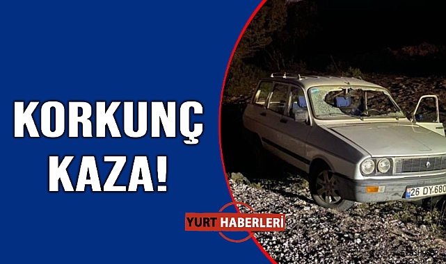 Kontrolden çıkan araç takla attı:1 Ölü