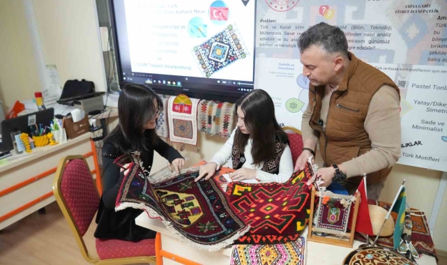 Kültürlerini merak eden Kazak ve Yörük Türkü iki arkadaş ödüllü proje hayata geçirdi
