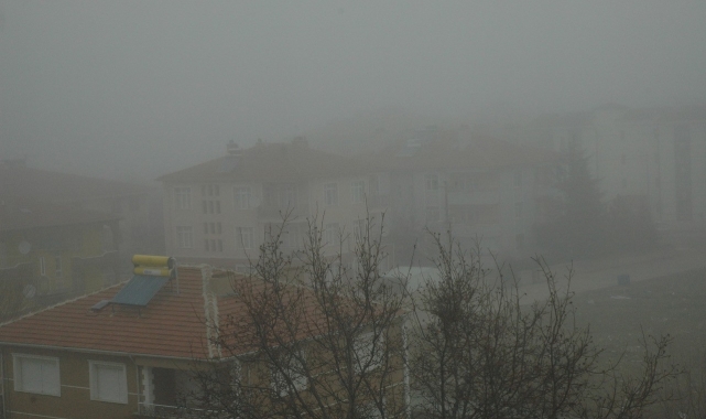 Kulu'da yoğun sis etkili oluyor