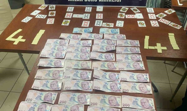Kumar oynayan 6 kişiye 55 bin 482 TL ceza
