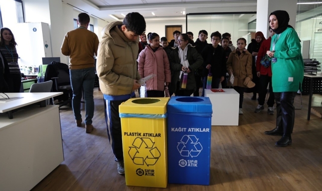 Kütahya Belediyesi'nden öğrencilere sıfır atık eğitimi