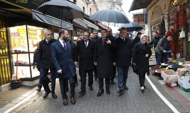 Kütahya protokolü, sokak sağlıklaştırma alanında incelemelerde bulundu