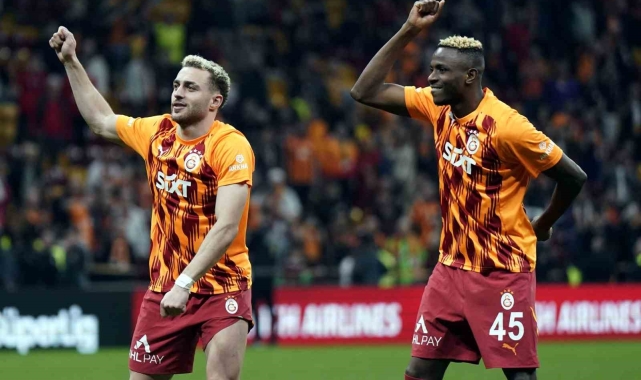 Maç sonu 3'lüsü Osimhen ve Barış Alper'den