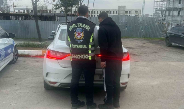 Maltepe'de motosikletle akrobasi 14 bin liraya patladı