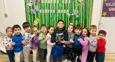 Maltepeli miniklerden 'yeşili sev ormanı koru' mesajı