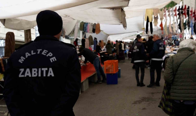 Maltepe'nin semt pazarlarında sıkı denetim