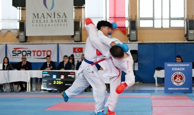 Manisa CBÜ'de karate şampiyonası heyecanı başladı