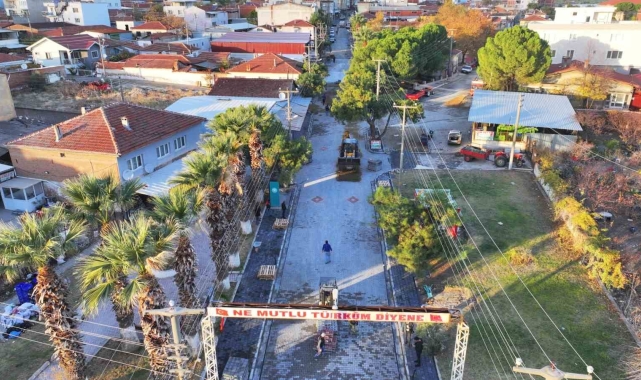 Manisa'nın yollarında hummalı çalışma