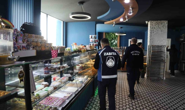 Melikgazi Zabıtası'ndan Ramazan Bayramı öncesi gıda denetimi