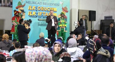 Melikgazi'de çocuklar ilk oruç, ilk iftar heyecanı yaşadı