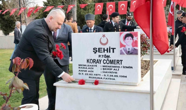 Menemen'de Çanakkale Şehitleri anıldı
