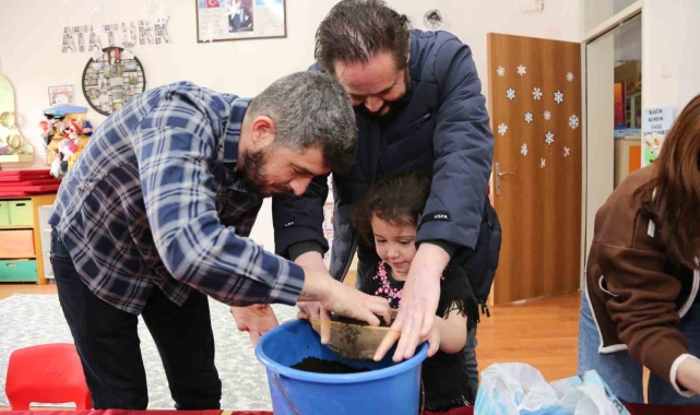 Meram Belediyesinde çocuklara sıfır atık ve çevre farkındalığı anlatıldı