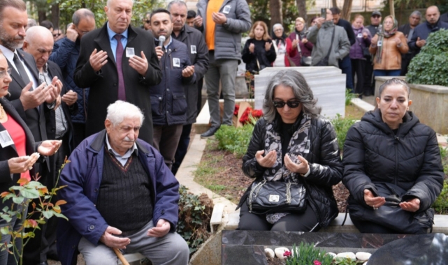 Merhum Hüseyin Güler vefatının birinci yılında mezarı başında anıldı