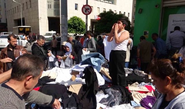 Mersin'de bayram alışverişi yoğunluğu