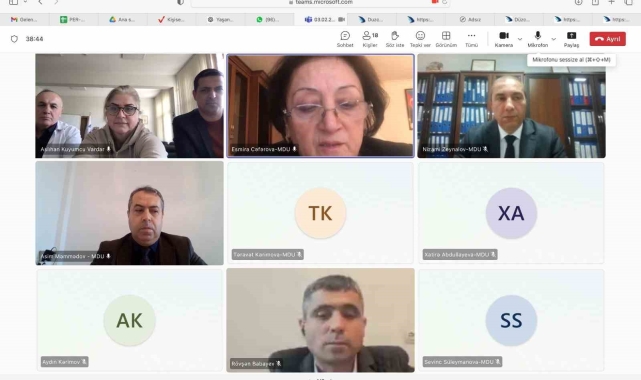 Mingeçevir Devlet Üniversitesi'yle işbirliği
