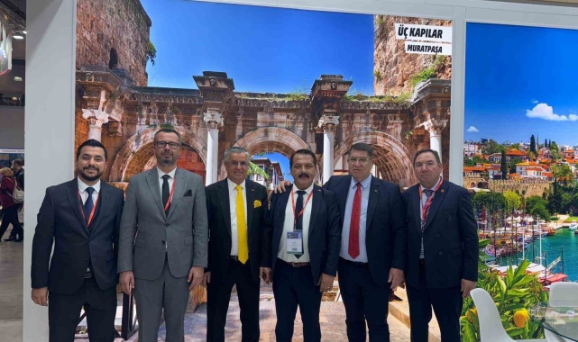Moskova Turizm Fuarı'nda Kemer tanıtılıyor