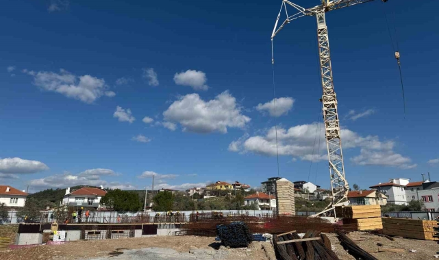 Muğla'da okul inşaatları devam ediyor