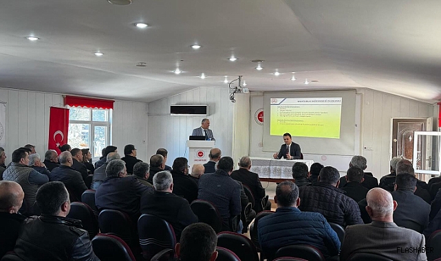 Muhtarlara bilgilendirme yapıldı
