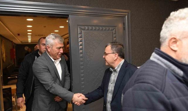 Muhtarlardan Başkan Şehirli'ye tebrik ziyareti