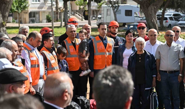 Muratpaşa'da afet tahliye tatbikatı başarıyla gerçekleştirildi