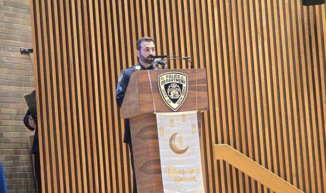 New York Polis Teşkilatı'ndaki Müslüman polisler, iftar yemeğinde bir araya geldi