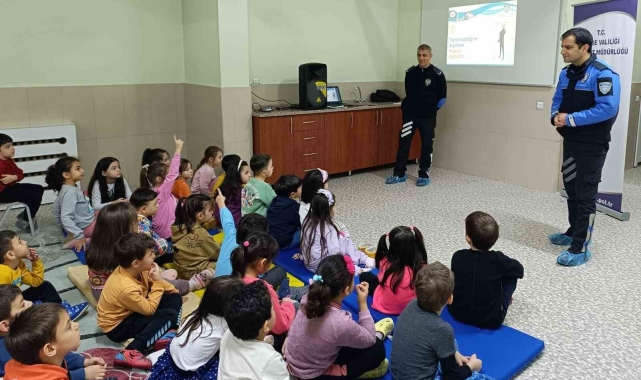 Niğde'de öğrencilere temel güvenlik eğitimi verildi