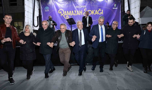 Nilüfer Ramazan sokağına Artvin gecesi renk kattı