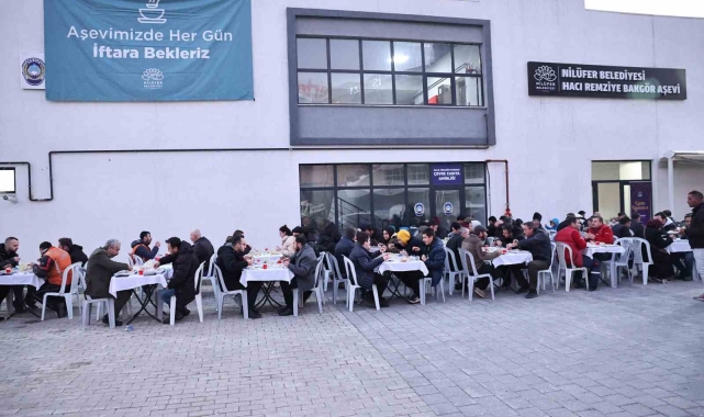 Nilüfer'de iftar sofraları dayanışmayı artırıyor
