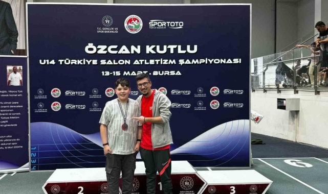 Odunpazarı Spor Kulübü'nden Atletizm Şampiyonası'nda büyük başarı