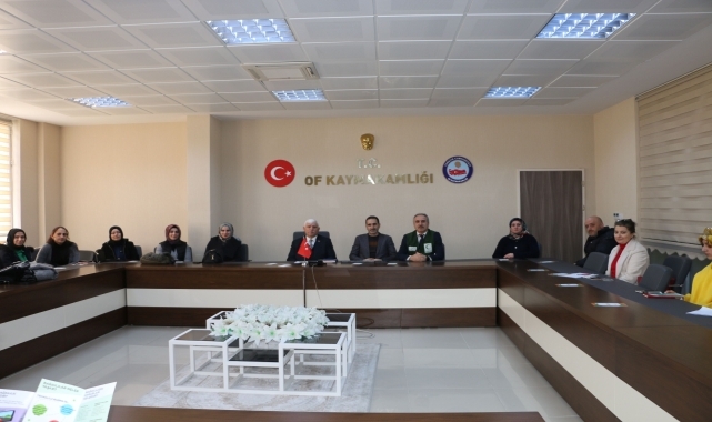 Of Milli Eğitim Müdürü Kabahasanoğlu, Yeşilay okul temsilcileriyle buluştu