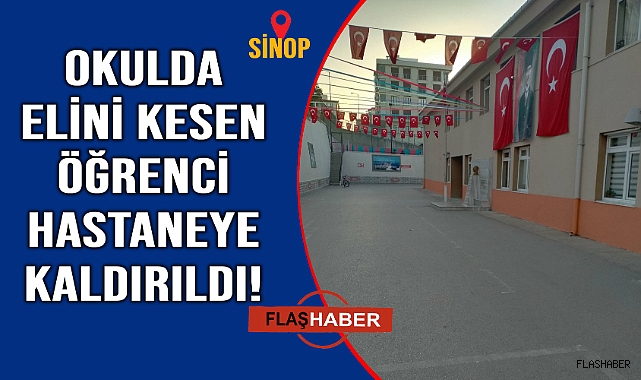 Okulda talihsiz olay