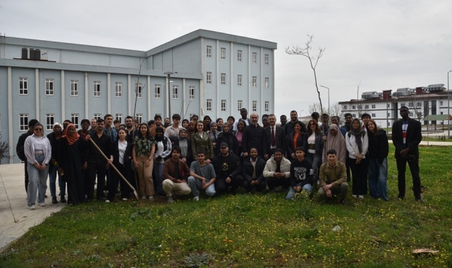 OMÜ'de 50. yıl için 50 fidan dikildi