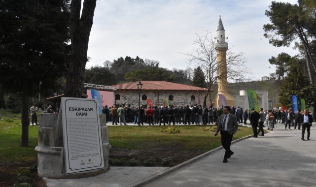 Ordu'da restore edilen 600 yıllık cami ibadete açıldı