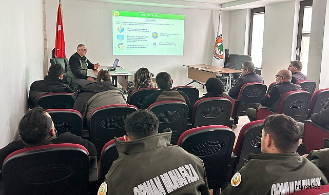 Orman Bölge Müdürlüğü personeline hizmet içi eğitim