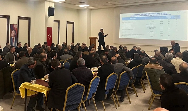 Orman köylülerine kredi desteği