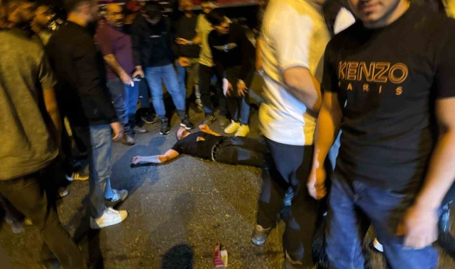 Otomobil ile çarpışan motosikletli ağır yaralandı