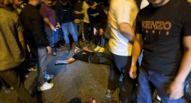 Otomobil ile çarpışan motosikletli ağır yaralandı