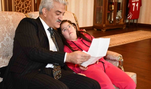 Özel öğrencilerden Vali Makas'a duygulandıran mektup
