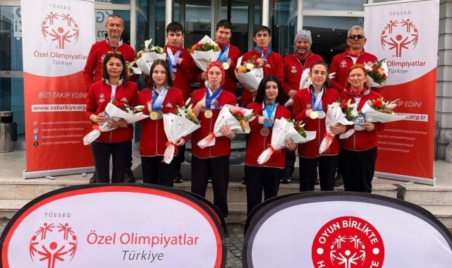 Özel Olimpiyatlar Türkiye sporcuları yurda döndü