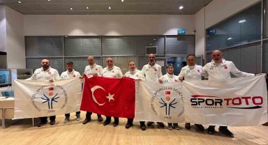 Özel Sporcular Kayak Milli Takımı, Dünya Şampiyonası için Fransa'ya gitti