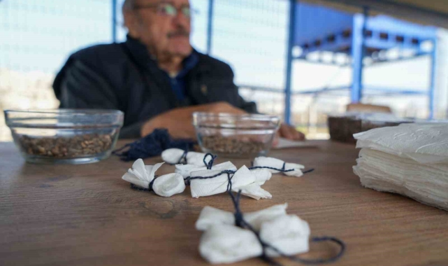 Peçetede saklı umutlar, doğada filizlenecek