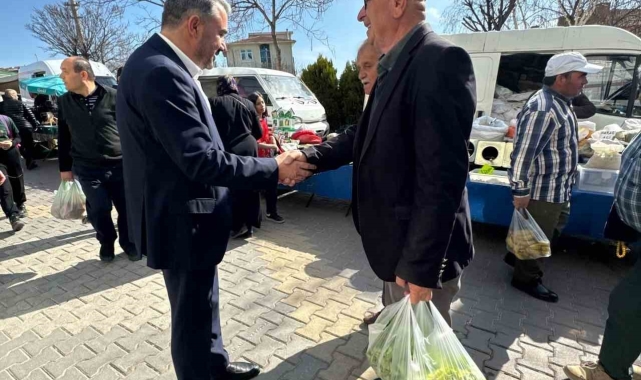 Pursaklar Belediyesi zabıta ekiplerinden Ramazan'da pazarlarda denetim