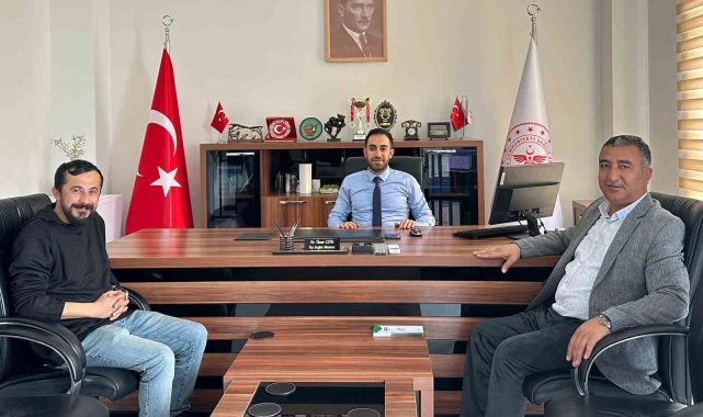 Sağlık-Sen Başkanı Anmal, Cizre İlçe Sağlık Müdürlüğü çalışanlarıyla bir araya geldi