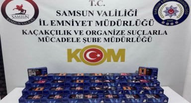 Samsun'da 20 bin makaron ele geçirildi