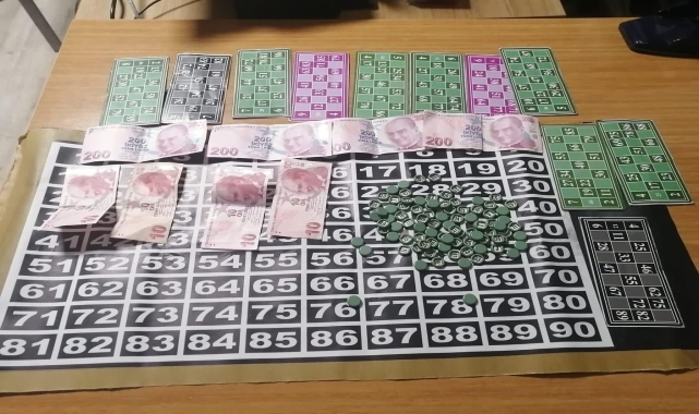Samsun'da dernekte kumar oynayan 38 kişiye 351 bin 386 lira ceza verildi