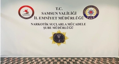 Samsun'da düzenlenen uyuşturucu operasyonunda 2 kişi gözaltına alındı