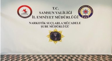 Samsun'da düzenlenen uyuşturucu operasyonunda 2 kişi gözaltına alındı
